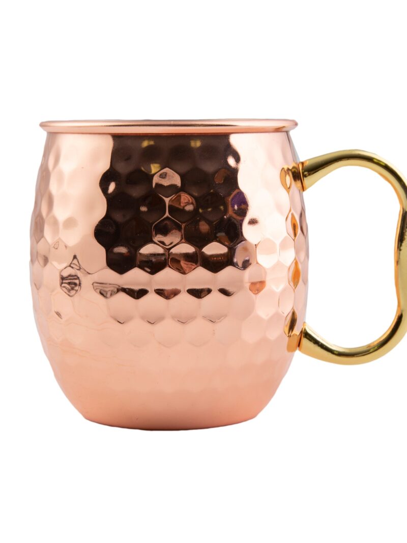 Hammered Copper Moscow Mule Mug
